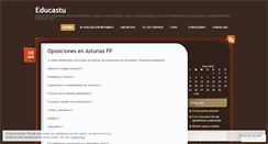 Desktop Screenshot of educastu.wordpress.com