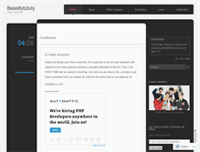 Tablet Screenshot of beastlyb2st.wordpress.com