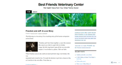 Desktop Screenshot of bestfriendsvetcenter.wordpress.com