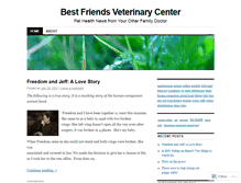 Tablet Screenshot of bestfriendsvetcenter.wordpress.com