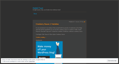 Desktop Screenshot of hobbitfood.wordpress.com