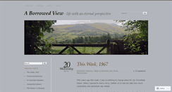 Desktop Screenshot of aborrowedview.wordpress.com