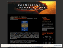 Tablet Screenshot of formazionecontinua.wordpress.com