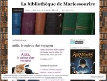 Tablet Screenshot of mariessourire3.wordpress.com