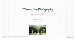 Desktop Screenshot of marceeleephotography.wordpress.com