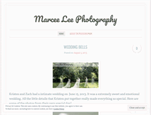 Tablet Screenshot of marceeleephotography.wordpress.com