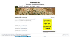 Desktop Screenshot of hebertsato.wordpress.com