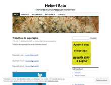 Tablet Screenshot of hebertsato.wordpress.com