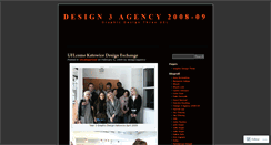 Desktop Screenshot of design3agency.wordpress.com