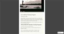 Desktop Screenshot of anaturalrunner.wordpress.com