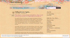 Desktop Screenshot of iamstriking.wordpress.com
