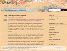 Tablet Screenshot of iamstriking.wordpress.com