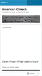 Mobile Screenshot of americanchurch.wordpress.com