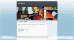 Desktop Screenshot of inquietacaonn.wordpress.com