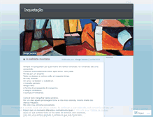 Tablet Screenshot of inquietacaonn.wordpress.com