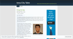 Desktop Screenshot of iowacitytales.wordpress.com