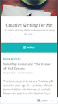 Mobile Screenshot of creativewritingforme.wordpress.com