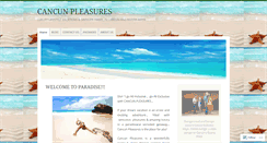 Desktop Screenshot of cancunpleasures.wordpress.com