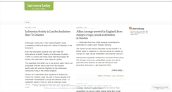 Desktop Screenshot of lastnewstoday.wordpress.com