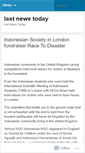 Mobile Screenshot of lastnewstoday.wordpress.com