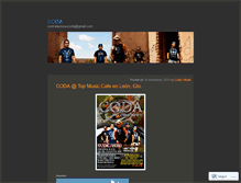 Tablet Screenshot of codafan.wordpress.com