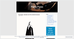 Desktop Screenshot of fionaflynn.wordpress.com