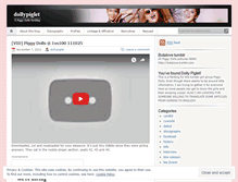 Tablet Screenshot of dollypiglet.wordpress.com