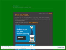 Tablet Screenshot of kemptown.wordpress.com