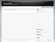 Tablet Screenshot of movadooutlet.wordpress.com