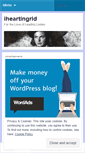 Mobile Screenshot of iheartingrid.wordpress.com