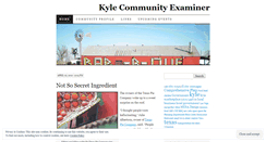 Desktop Screenshot of kylecitytx.wordpress.com