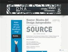 Tablet Screenshot of designnaturaartigianato.wordpress.com
