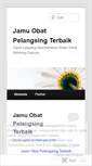 Mobile Screenshot of jamuobatpelangsingterbaik.wordpress.com
