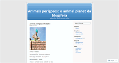 Desktop Screenshot of animaisperigosos.wordpress.com