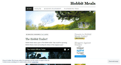 Desktop Screenshot of hobbitmeals.wordpress.com