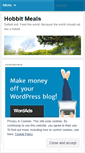 Mobile Screenshot of hobbitmeals.wordpress.com
