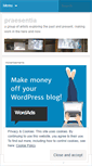 Mobile Screenshot of praesentiadotorg.wordpress.com