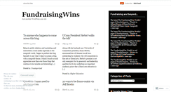 Desktop Screenshot of fundraisingwins.wordpress.com