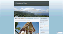 Desktop Screenshot of dhammajourney.wordpress.com