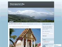 Tablet Screenshot of dhammajourney.wordpress.com