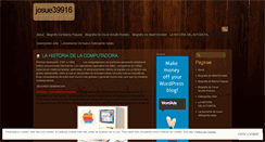 Desktop Screenshot of josue39916.wordpress.com