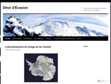 Tablet Screenshot of desirdevasion.wordpress.com