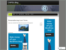 Tablet Screenshot of chps5034.wordpress.com