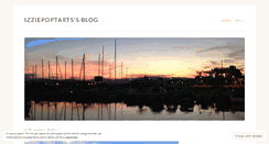 Desktop Screenshot of izziepoptarts.wordpress.com