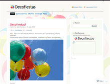 Tablet Screenshot of decofiestas.wordpress.com