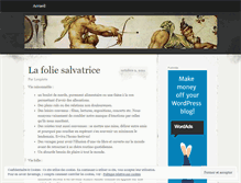 Tablet Screenshot of lesgrotesques.wordpress.com