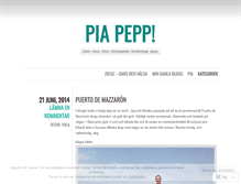 Tablet Screenshot of piapepp.wordpress.com