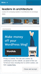 Mobile Screenshot of leadersinarchitecture.wordpress.com
