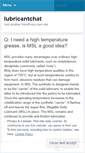 Mobile Screenshot of lubricantchat.wordpress.com