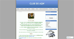 Desktop Screenshot of clubdoaqwaqui.wordpress.com